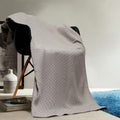 100% Cotton Oversized Heavy Super Soft Throw Blanket Cover by DailySale