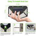 100 LED Solar Wall Light Outdoor by DailySale
