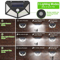 100 LED Solar Wall Light Outdoor by DailySale