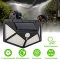 100 LED Solar Wall Light Outdoor by DailySale