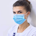 100-Pack: 3 Layer Disposable Protective Face Masks by DailySale