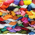 100-Pack: ATDAWN Rainbow Color Embroidery, Cross Stitch Threads by DailySale