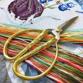 100-Pack: ATDAWN Rainbow Color Embroidery, Cross Stitch Threads by DailySale