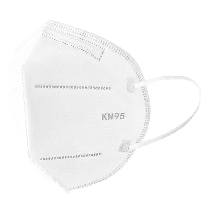 KN95 Foldable Protective Face Mask - White by DailySale