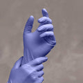 100-Pack: Nitrile Powder Free Violet Medium Gloves by DailySale