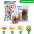 100-Pack: Resealable Holographic Foil Bags by DailySale