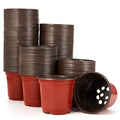 100-Piece: Plastic Plant Nursery Pots by DailySale