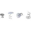 100-Piece: Transparent Head Twist Needle by DailySale