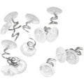 100-Piece: Transparent Head Twist Needle by DailySale