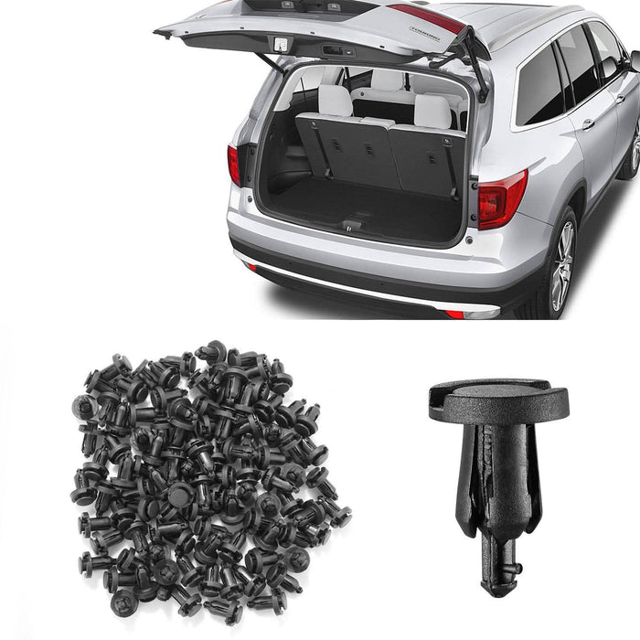 100-Pieces: 10mm Bumper Clip Fastener Rivets by DailySale