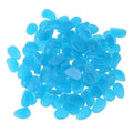 100-Pieces: Glow in the Dark Luminous Stones by DailySale