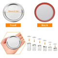 100-Pieces: Regular Mouth Canning Lids by DailySale