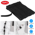 100-Pieces: Reusable Cable Ties 6" Wire Management Holder by DailySale