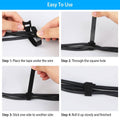 100-Pieces: Reusable Cable Ties 6" Wire Management Holder by DailySale