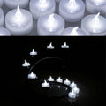 100-Pieces: White LED Candle Tea Light by DailySale