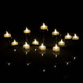 100-Pieces: White LED Candle Tea Light by DailySale