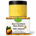 100% Raw African Unrefined Yellow Shea Butter – Pure, Natural Moisture by Lulu’s Holistics