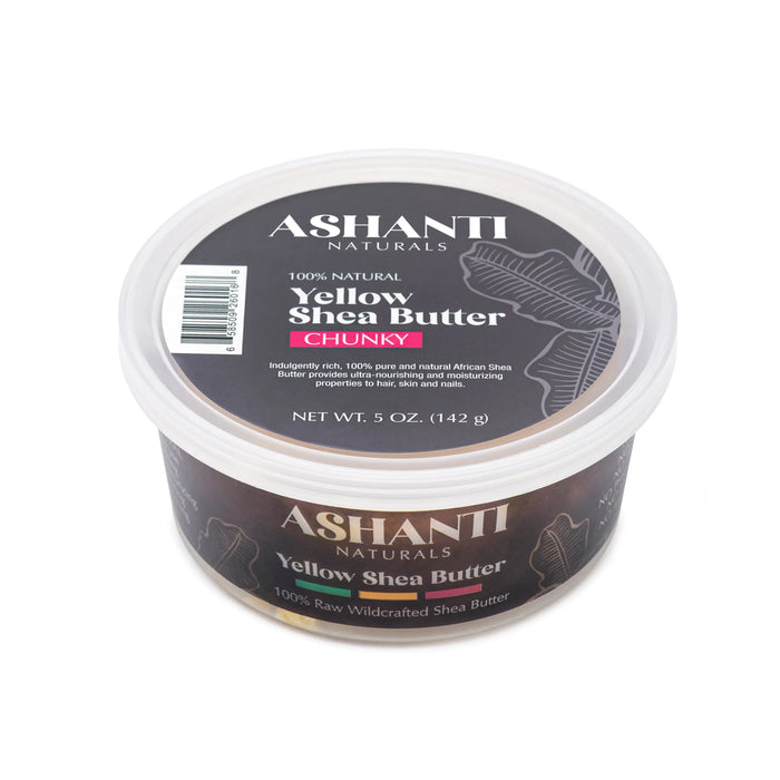 100% Yellow Shea Butter - Chunky by AshantiNaturals