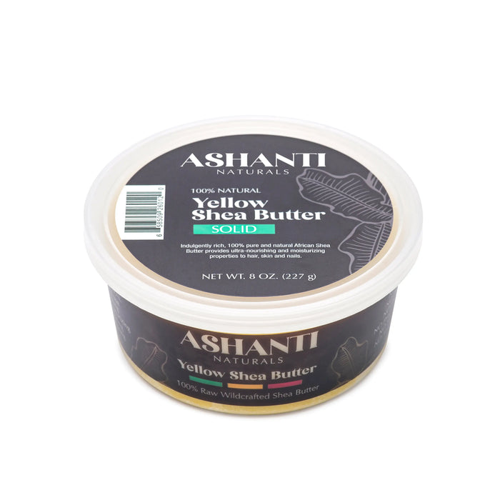 100% Yellow Shea Butter - Solid by AshantiNaturals