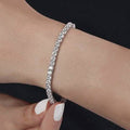 10.00 CTTW Round Cut Tennis Bracelet by DailySale