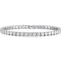 10.00 CTTW Round Cut Tennis Bracelet by DailySale