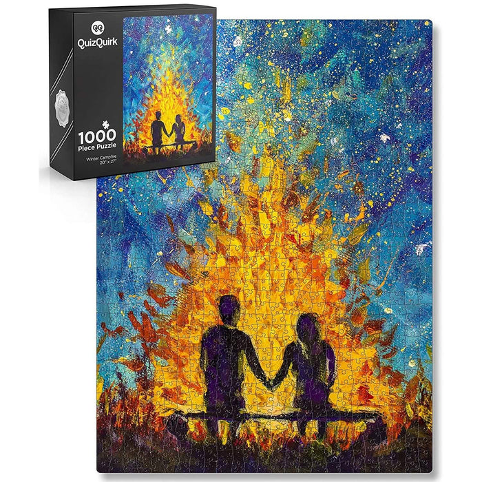 1000-Piece: Puzzle for Adults/Teens with Puzzle Saver Kit by DailySale