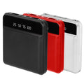 10000 mAh Portable Powerbank Mini with Dual USB Ports LCD Display by DailySale