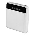 10000 mAh Portable Powerbank Mini with Dual USB Ports LCD Display by DailySale
