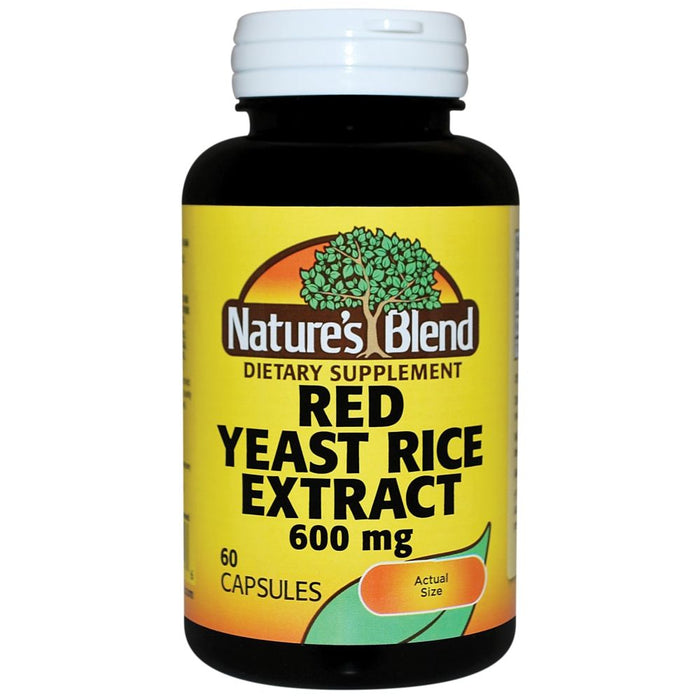 Nature's Blend S Red Yeast Rice Extract 600 Mg 60 Capsules by Pasteur Pharmacy