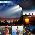 10000mAh Solar Power Bank External Battery Pack by DailySale