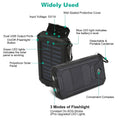 10000mAh Solar Power Bank External Battery Pack by DailySale