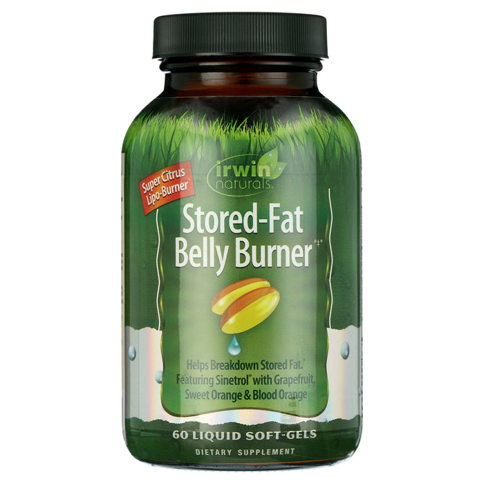 Irwin Naturals Stored-Fat Belly Burner – Targeted Weight Management (Liquid Soft-Gels) by Pasteur Pharmacy