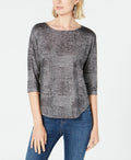 INC International Concepts I.N.C. Knit Top, Size Small by Vanessa Jane