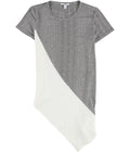 Bar Iii Womens Asymmetrical Colorblock Pullover Blouse, Size Small by Vanessa Jane