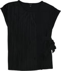 Alfani Pleated Side-Tie Top, Size Large by Vanessa Jane