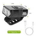 1000LM Bike Front Light Rechargeable Handlebar Head Light with 6 Lighting Modes by DailySale