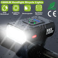 1000LM Bike Front Light Rechargeable Handlebar Head Light with 6 Lighting Modes by DailySale