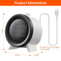 1000W Electric Space Heater Fan by DailySale