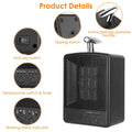 1000W Portable Electric Space Heater by DailySale