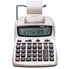 Victor 1208-2 Two-Color Compact Printing Calculator, Black/Red Print, 2.3 Lines/Sec
