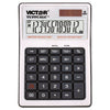 Victor TUFFCALC Desktop Calculator, 12-Digit LCD