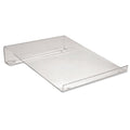Victor Large Angled Acrylic Calculator Stand, 9 x 11 x 2, Clear