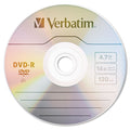 Verbatim DVD-R Recordable Disc, 4.7 GB, 16x, Spindle, Silver, 50/Pack
