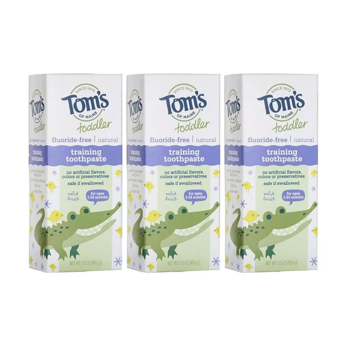Tom's of Maine Toothpaste Fluoride Free Mild Fruit 1.75 Oz by Pasteur Pharmacy