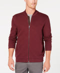Tasso Elba Mens Zip-Front Heathered Jacket by Vanessa Jane