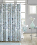 Madison Park MP70-5822 72 X 72 in. Cotton Printed Shower Curtain; Blue by Vanessa Jane