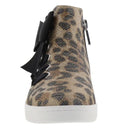 Kenneth Cole Reaction Children Shoes Cosmic Bow Fabric, Size 3Y/Leopard by Vanessa Jane