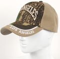Los Angeles Camo 3D Embroidered Baseball Cap, Hat by Vanessa Jane