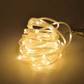 100 LED Solar Power Fairy String Rope Light - Warm White by DailySale