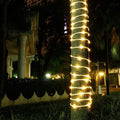 100 LED Solar Power Fairy String Rope Light - Warm White by DailySale